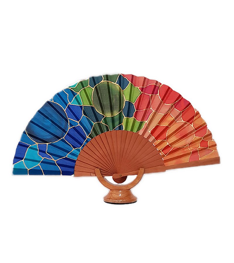 Ventall seda natural Casa Batlló