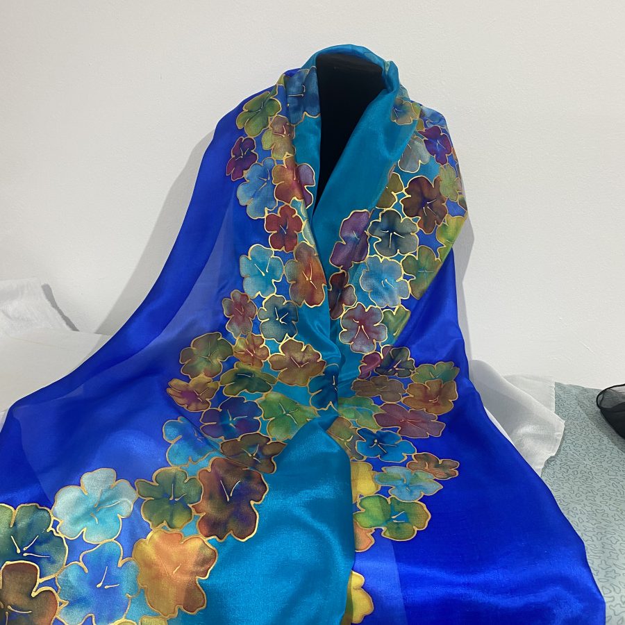 Personalized Flowers Scarf